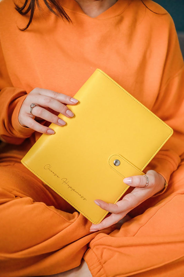 Choose Happiness Planner | Yellow